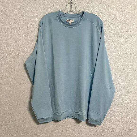 Peter Millar Other - Peter Millar Cradle Performance Crewneck Mens Size XL Seaport Blue New NWT $135